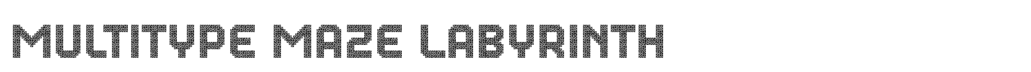 MultiType Maze Labyrinth image